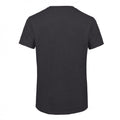 Heather Dark Grey - Back - B&C Mens Favourite Short Sleeve Triblend T-Shirt