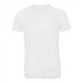 White - Front - B&C Mens Favourite Short Sleeve Triblend T-Shirt