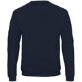 Navy Blue - Front - B&C Adults Unisex ID. 202 50-50 Sweatshirt
