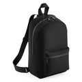 Black - Front - Bagbase Mini Essential Backpack-Rucksack Bag