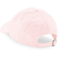 Pastel Pink - Back - Beechfield Unisex Low Profile 6 Panel Dad Cap