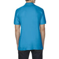 Sapphire - Back - Gildan Softstyle Mens Short Sleeve Double Pique Polo Shirt