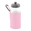 Classic Pink - Front - Quadra Water Bottle And Fabric Sleeve Holder