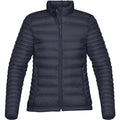 Navy Blue - Front - Stormtech Womens-Ladies Basecamp Thermal Jacket