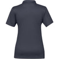 Navy Blue - Back - Stormtech Womens-Ladies Eclipse H2X-Dry Pique Polo