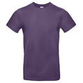 Radiant Purple - Front - B&C Mens #E190 Tee