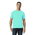 Periwinkle Blue - Side - Anvil Mens Fashion T-Shirt