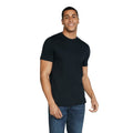 Black - Side - Anvil Mens Fashion T-Shirt