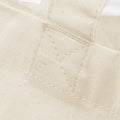 Natural - Back - Westford Mill Premium Cotton Maxi Tote Bag
