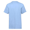 Sky Blue - Back - Fruit Of The Loom Childrens-Kids Unisex Valueweight Short Sleeve T-Shirt (Pack of 2)
