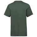 Bottle Green - Back - Fruit Of The Loom Childrens-Kids Unisex Valueweight Short Sleeve T-Shirt (Pack of 2)