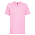 Light Pink - Front - Fruit Of The Loom Childrens-Kids Unisex Valueweight Short Sleeve T-Shirt (Pack of 2)