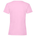 Light Pink - Back - Fruit Of The Loom Girls Childrens Valueweight Short Sleeve T-Shirt (Pack of 2)