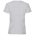 Heather Grey - Back - Fruit Of The Loom Girls Childrens Valueweight Short Sleeve T-Shirt (Pack of 2)