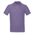 Millennial Lilac - Front - B&C Mens Inspire Polo (Pack of 2)
