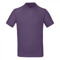 Ultraviolet - Front - B&C Mens Inspire Polo (Pack of 2)