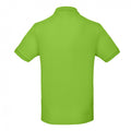 Orchid Green - Back - B&C Mens Inspire Polo (Pack of 2)