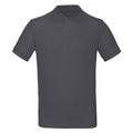Dark Grey - Front - B&C Mens Inspire Polo (Pack of 2)