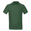 Bottle Green - Front - B&C Mens Inspire Polo (Pack of 2)