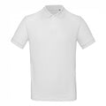 Snow - Front - B&C Mens Inspire Polo (Pack of 2)