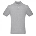 Taupe Grey - Front - B&C Mens Inspire Polo (Pack of 2)