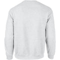 Ash - Back - Gildan DryBlend Adult Set-In Crew Neck Sweatshirt (13 Colours)