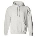 White - Side - Gildan Heavyweight DryBlend Adult Unisex Hooded Sweatshirt Top - Hoodie (13 Colours)