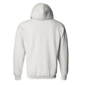Ash - Back - Gildan Heavyweight DryBlend Adult Unisex Hooded Sweatshirt Top - Hoodie (13 Colours)