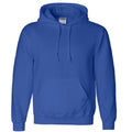 Royal - Front - Gildan Heavyweight DryBlend Adult Unisex Hooded Sweatshirt Top - Hoodie (13 Colours)