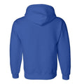 Royal - Back - Gildan Heavyweight DryBlend Adult Unisex Hooded Sweatshirt Top - Hoodie (13 Colours)