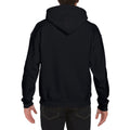 Black - Pack Shot - Gildan Heavyweight DryBlend Adult Unisex Hooded Sweatshirt Top - Hoodie (13 Colours)