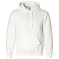 White - Front - Gildan Heavyweight DryBlend Adult Unisex Hooded Sweatshirt Top - Hoodie (13 Colours)