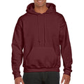 Maroon - Lifestyle - Gildan Heavyweight DryBlend Adult Unisex Hooded Sweatshirt Top - Hoodie (13 Colours)