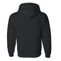 Black - Back - Gildan Heavyweight DryBlend Adult Unisex Hooded Sweatshirt Top - Hoodie (13 Colours)