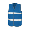 Royal Blue - Front - Result Adults Unisex Safeguard Enhance Visibility Vest