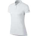 White - Front - Nike Womens-Ladies Dry Fit Polo Shirt