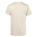 Off White - Back - B&C Mens Organic E150 T-Shirt