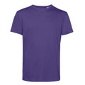 Radiant Purple - Front - B&C Mens Organic E150 T-Shirt
