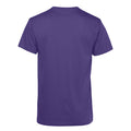 Radiant Purple - Back - B&C Mens Organic E150 T-Shirt