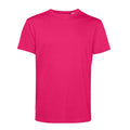 Magenta Pink - Front - B&C Mens Organic E150 T-Shirt
