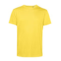 Yellow Fizz - Front - B&C Mens Organic E150 T-Shirt