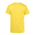 Yellow Fizz - Back - B&C Mens Organic E150 T-Shirt
