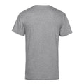 Heather Grey - Side - B&C Mens Organic E150 T-Shirt
