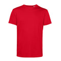Red - Front - B&C Mens Organic E150 T-Shirt