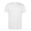 White - Front - B&C Mens Organic E150 T-Shirt