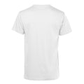 White - Back - B&C Mens Organic E150 T-Shirt