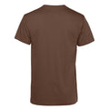 Mocha - Back - B&C Mens Organic E150 T-Shirt