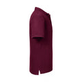 Burgundy - Lifestyle - Russell Mens Pure Organic Polo