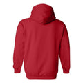 Red - Back - Gildan Heavy Blend Adult Unisex Hooded Sweatshirt - Hoodie