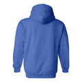 Royal - Back - Gildan Heavy Blend Adult Unisex Hooded Sweatshirt - Hoodie